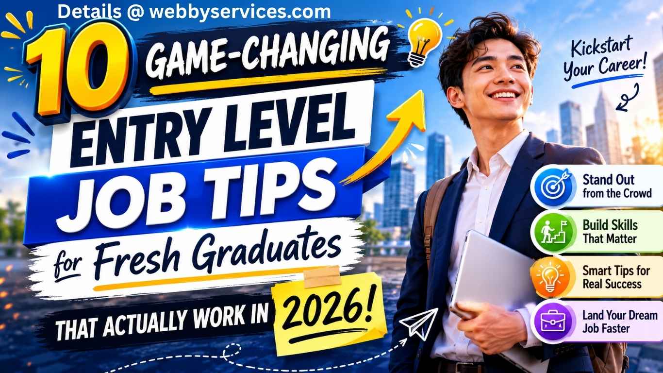 10 Game-Changing Entry Level Job Tips for Fresh Graduates That Actually ...